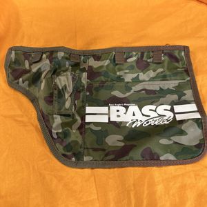 バス釣り ウエストポーチ ベルト通すタイプ ラジペン 替えのワーム 小物入れ 釣り 迷彩
