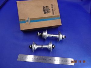 シマノ　初期デュラエース　SF28H　100・120幅　前後ハブ　新品　