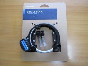 即決　GIANT エスケープ用　サークルロック　ブラック（新品）★