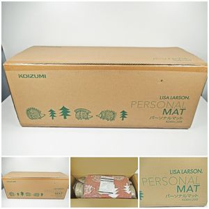 ◆[B120]未使用品　コイズミ　「リサ・ラーソン」シリーズ　パーソナルマット　KDM-L209