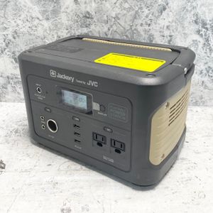 7315//JVCケンウッド JVC BN-RB6 ポータブル電源 AC出力 500W 容量 626Wh バッテリー100%