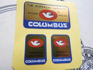 ★COLUMBUS ★★★コロンバス★ステッカー★★★コルナゴ★ＢＩＡＮＣＨＩ☆Campagnolo