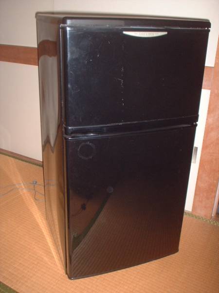 ☆NEC冷凍冷蔵庫NR-C82黒☆中古完動品ブラック☆82L単身用☆(100