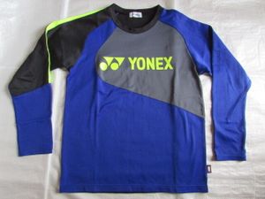 メンズ Lサイズ YONEX 長袖 Tシャツ USED きれい 起毛裏地 ライト トレーナー ロンT ジャ
