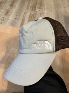 チャムス　ノースフェイス　コラボキャップ　 メッシュキャップ THE NORTH FACE 汚れ型崩