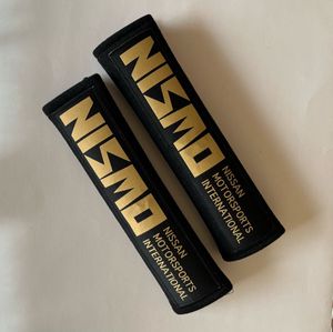 シートベルトカバー シートベルトパッド ニスモ NISMOロゴ ブラック