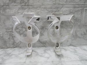 W.26.A.17　TO　☆　ボトルケージ　BONTRAGER　RL　ホワイト　ペア　USED　☆