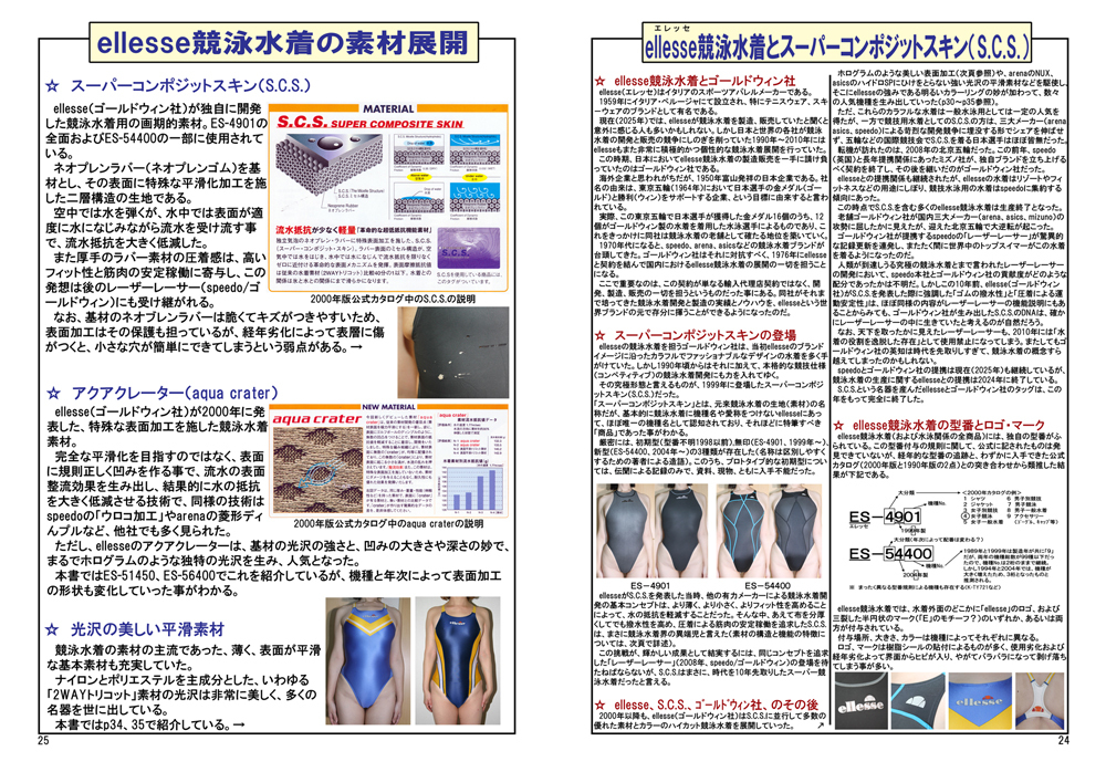 カツオ】最新作『SuperSwimSuit11 ellesseスーパーコンポジットスキン