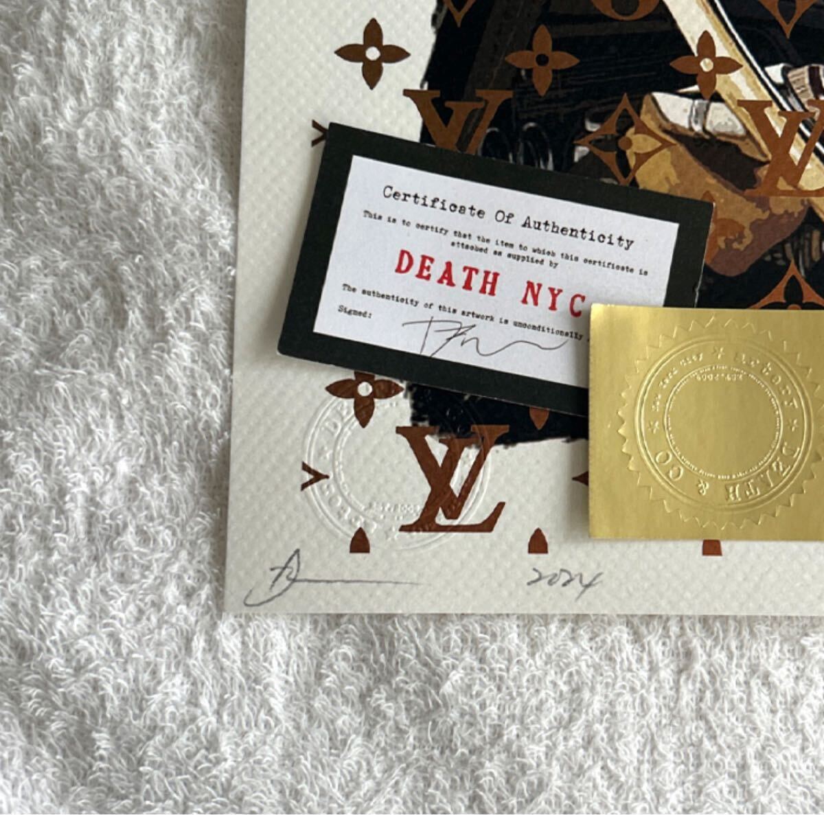 世界限定100枚 DEATH NYC マリリン・モンロー LOUISVUITTON ルイ