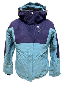 サロモン salomonレディースXSski JACKET やや汚れあり スキーウェア ジャケット
