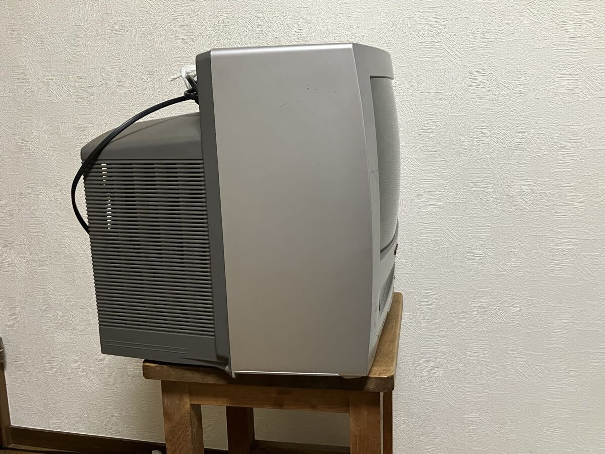 動作品 SHARP VT-14GH5 2001年制 リモコン付 14型 テレビデオ カラー