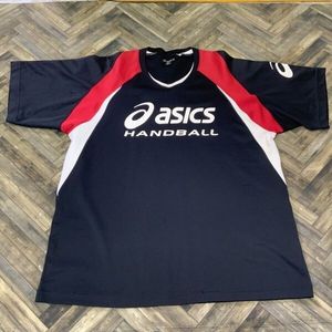 HY2441 アシックス ハンドボール 半袖シャツ スポーツウエア ブラック L