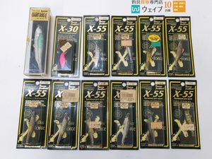 メガバス X-55・30・ジャイアントドッグX メガバスルアー 計12点 未使用保管品 ※注有り