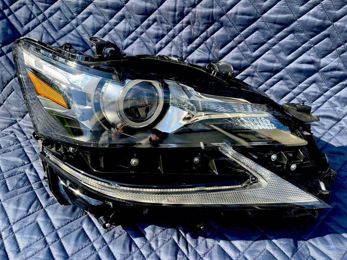 レクサスGS 右ヘッドライト GS350 GRS191 GWS191 GRS196