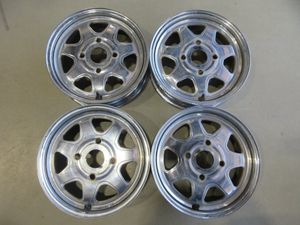 (R8/02/03)■13インチ 純正スチールホイール / 三菱 U44V ブラボー / 13X4.00B / 4H PCD1