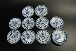 中国　成化年製　新渡　青磁　染付　輪花盤　皿 新渡 染付のYahoo!オークション(旧ヤフオク!)の相場・価格を見る