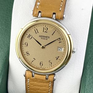 値下しました！HERMES  腕時計 HERMES（エルメス） 稼働品 極 美品 箱付き クリッパー デイト