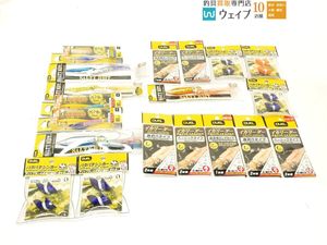 デュエル イージースリム 80mm・デユエル ソルティーベイト 40g・デュエル パタパタシン