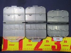 メーカー不明☆小型タックルケース3個