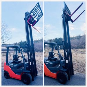 （TOYOTA ）トヨタ フォークリフト 02-8FD18　ヒンジ付き ディーゼル 2020年11月