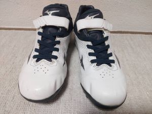 ☆USED☆MIZUNO ミズノ 野球 ソフトボール ポイントスパイク 22.5cm 3E相当 ウエーブライ
