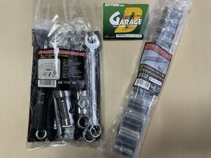 デイトナ製　ハーレーダビットソン用インチ車載工具セット＋インチソケットセット
