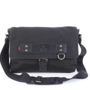 1円■美品■グッチ■シェリー ライン 246067 レザー ショルダーバッグ 斜め掛け メッセン