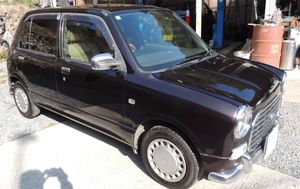 ダイハツ ミラジーノ H１４年　走行139205Km 　車検令和９年２月　ミラー型ドラレコ　ETC