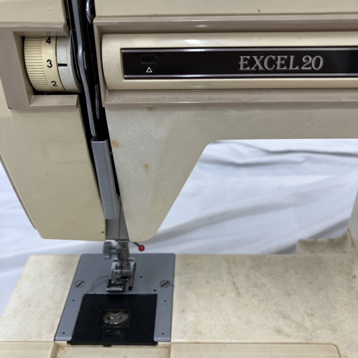 △ ジャノメ EXCEL 20 627型 JANOME 家庭用 ミシン エクセル 20 昭和 