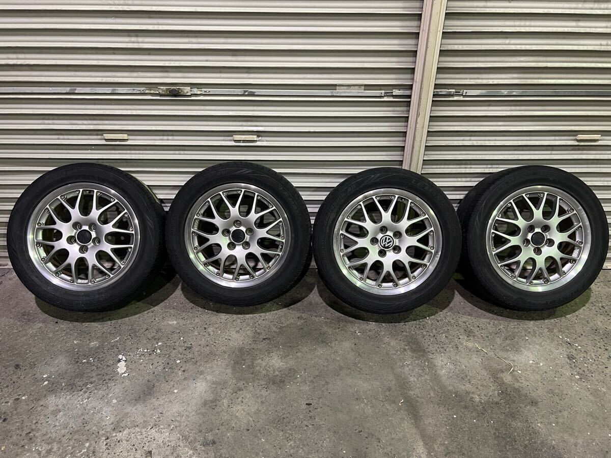 BBS RS771 16インチ アルミホイール 4本セット VW純正 希少 美品 ☆良品☆ BBS RS771 純正 16インチ アルミホイール 16×6.5J +42 PCD100