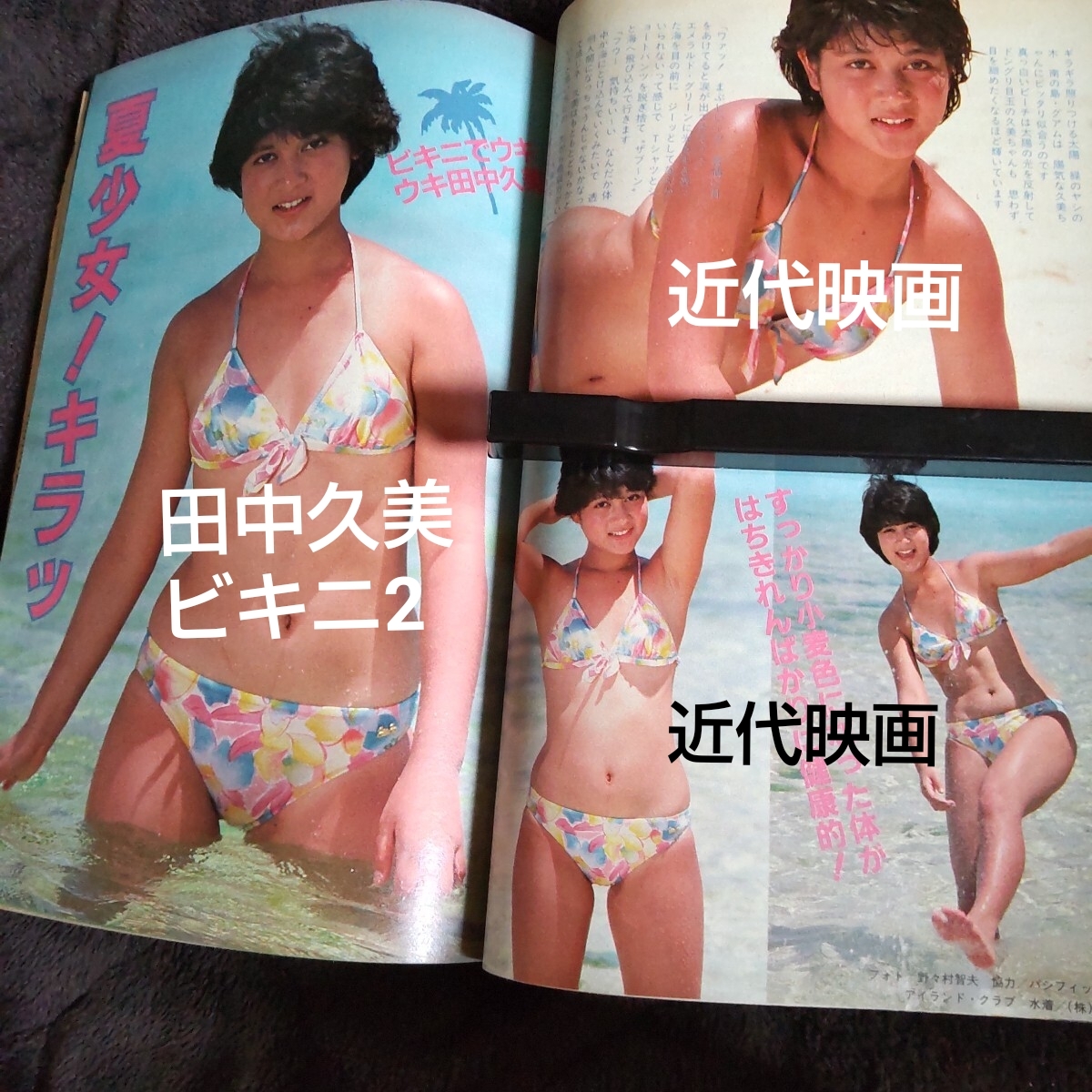 近代映画 1984 松田聖子 河合奈保子 岡田有希子 中森明菜 堀ちえみ