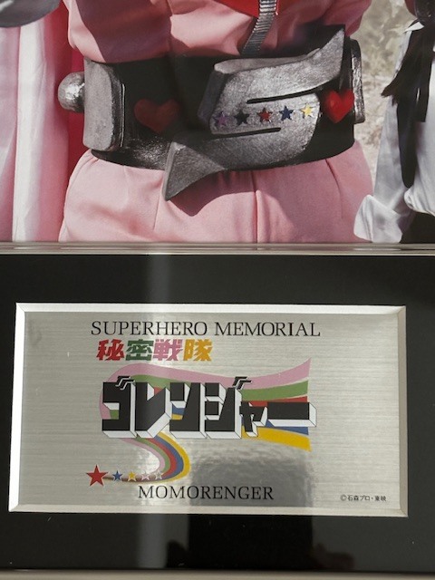 小牧リサ ペギー松山 直筆サイン】スーパーヒーローメモリアルEX