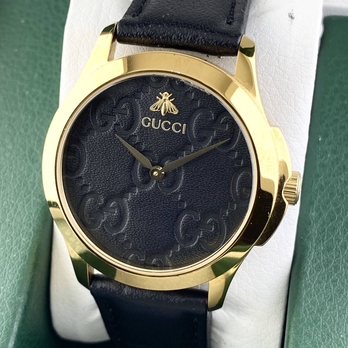 GUCCI グッチ Gタイムレス 126.3 シェリーライン メンズ 現動作品 1円箱付】GUCCI グッチ 腕時計 メンズ 126.3 G-TIMELESS Gタイムレス