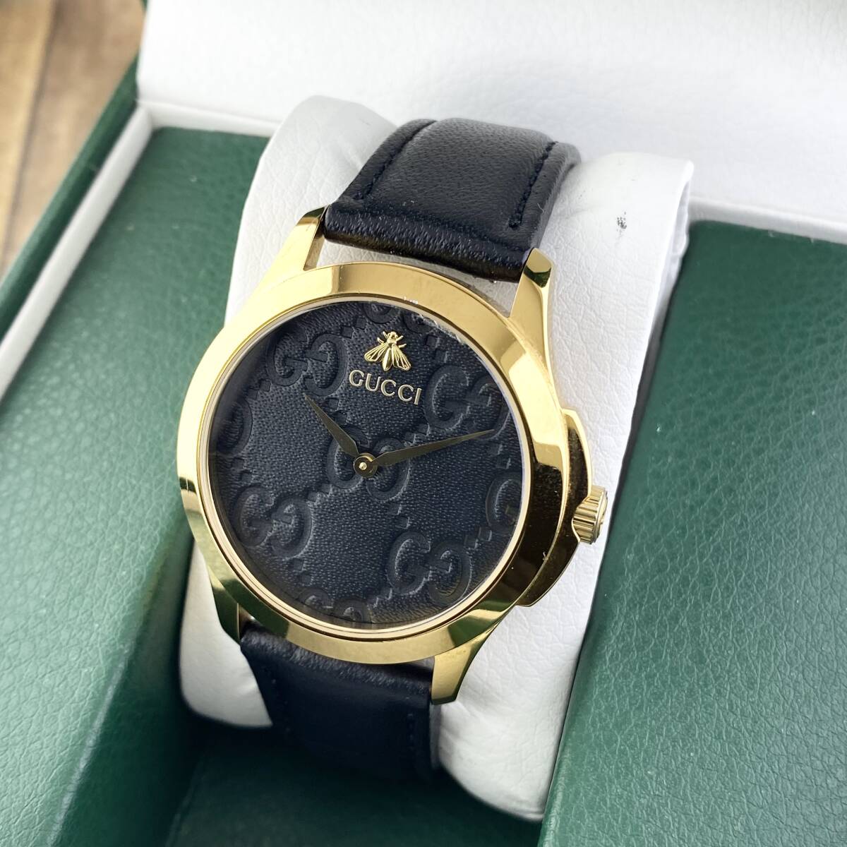 GUCCI グッチ Gタイムレス 126.3 シェリーライン メンズ 現動作品 1円箱付】GUCCI グッチ 腕時計 メンズ 126.3 G-TIMELESS Gタイムレス