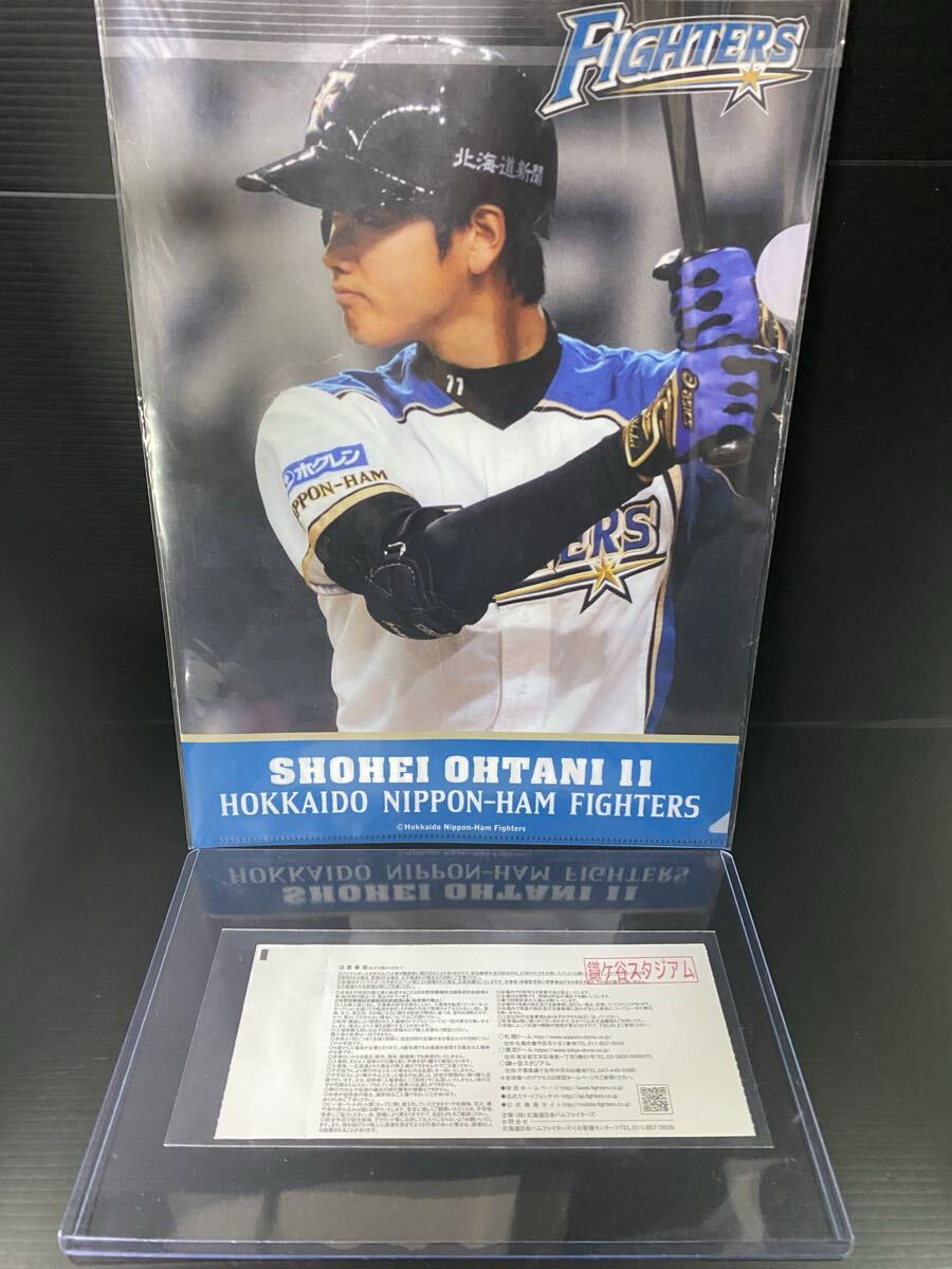 ☆鎌ヶ谷スタジアム刻印☆大谷翔平 北海道日本ハムファイターズ 鎌ヶ谷
