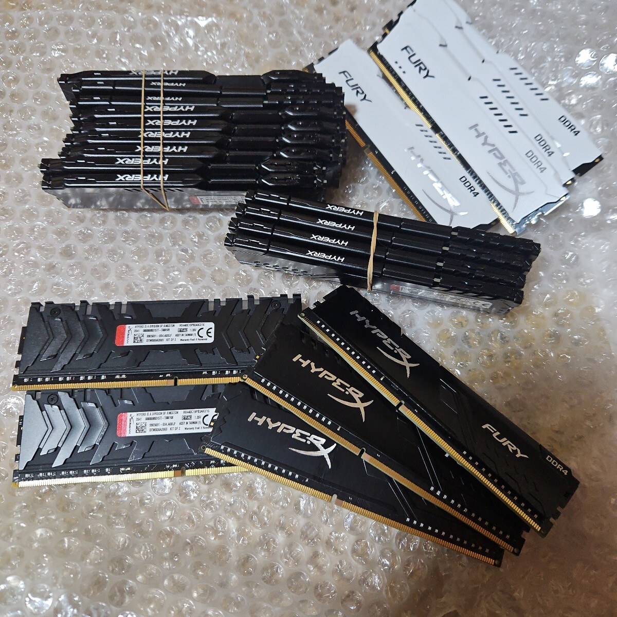 1円スタート【動作確認済】【送料無料】メモリ Kingston製 DDR4 2400 8GB×2