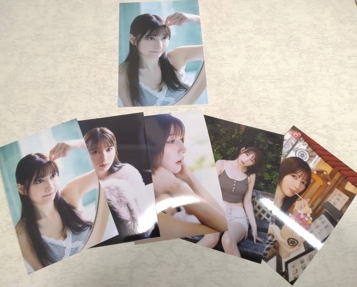 雪平莉左 フォトブック innocent 直筆サイン入り 生写真 ポストカード