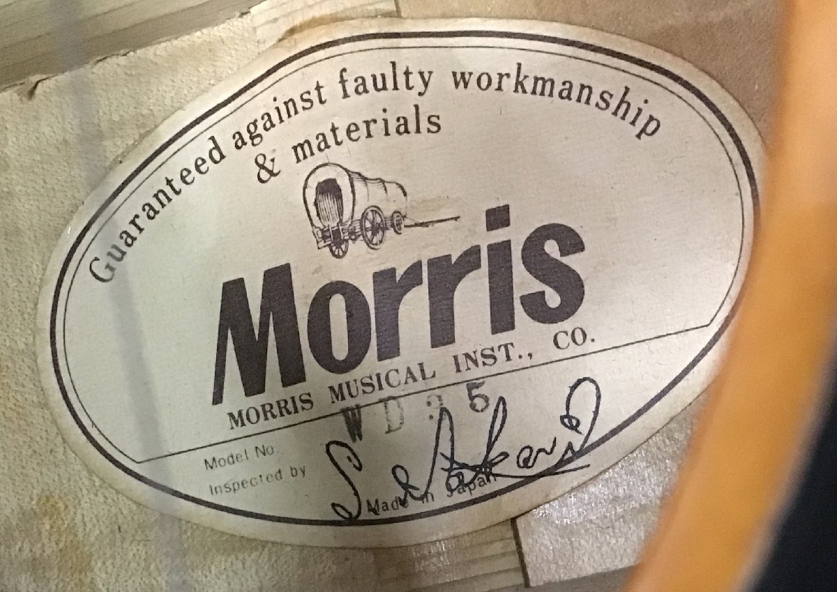 激レア美品Morris WD-35 DOVE コピー日本製 ジャパンビンテージ Yahoo