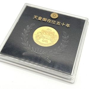 天皇御在位五十年記念メダルの値段と価格推移は？｜2件の売買データ