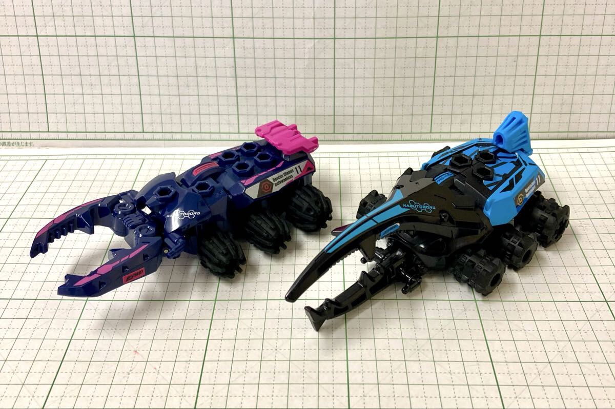 カブトボーグ ヘラクレスリッキーブルー などセット リッキーブルー ヘラクレスオオカブト パラワンオオヒラタクワガタ