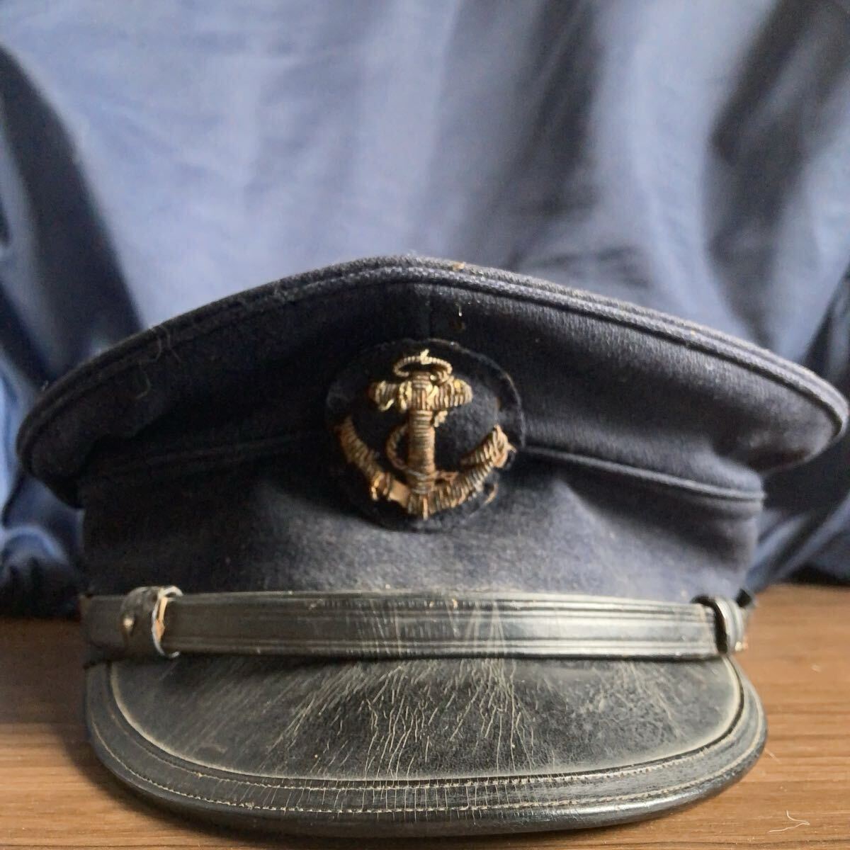 サイズ56㌢ 日本海軍 海軍兵学校 軍帽 軍服 日本軍 実物 当時物 制帽