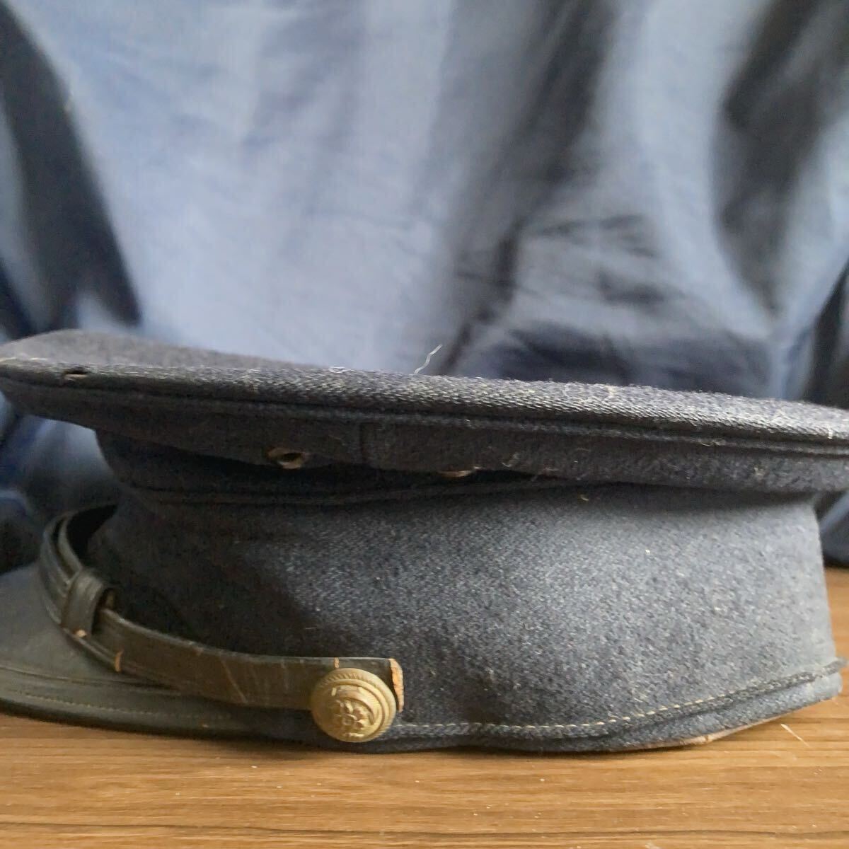 サイズ56㌢ 日本海軍 海軍兵学校 軍帽 軍服 日本軍 実物 当時物 制帽
