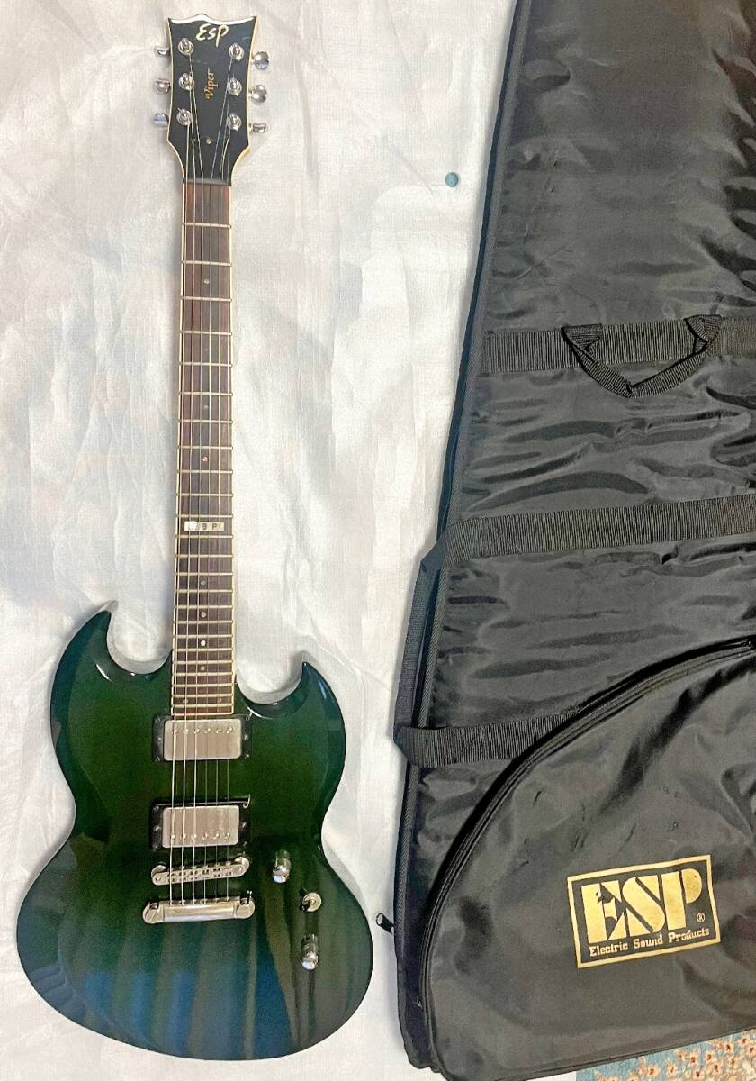 ESP Custom VIPER 中古 See Thru Dark green(ESP)｜売買された
