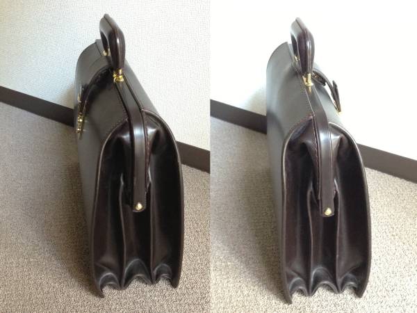 ポーター 吉田カバン 最高級 ダレスバッグ クラウン 茶 チョコ