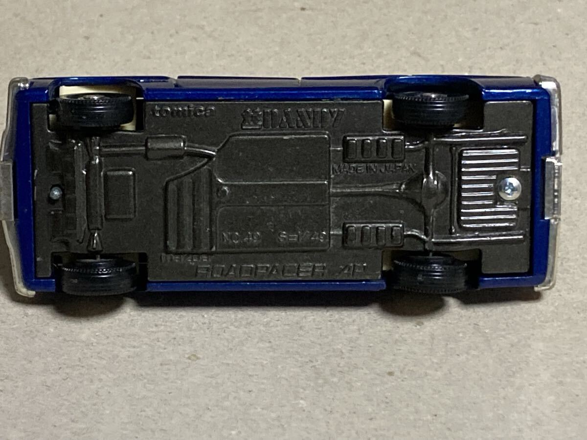 トミカ ダンディ マツダ ロードペーサー AP ミニカー 青 日本製 箱付き