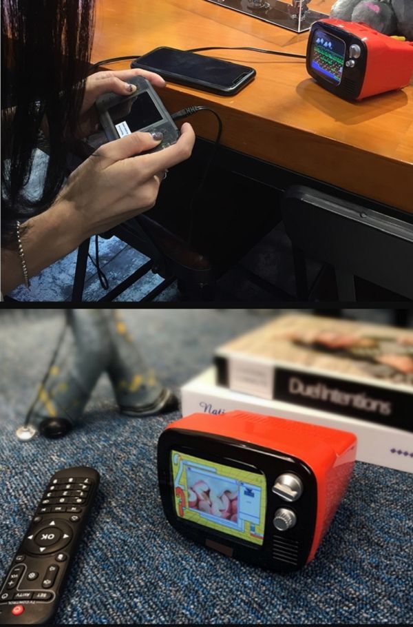 ジャンク - インテリアに最適♪ 昭和レトロ ブラウン管テレビ風 HDM