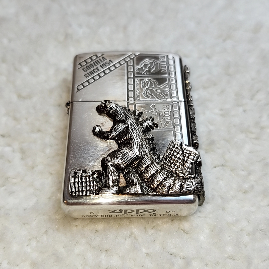 ゴジラ Zippoの値段と価格推移は?|14件の売買データからゴジラ Zippo ゴジラ Zippoの値段と価格推移は?|14件の売買データからゴジラ Zippo