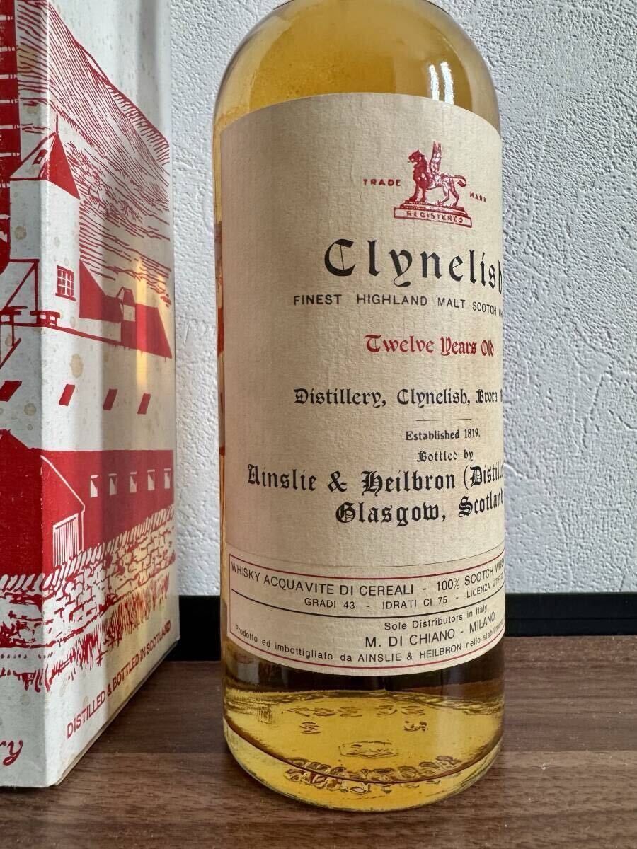 クライヌリッシュ 12年 オールドボトル Clynelish 12year AINSLIE