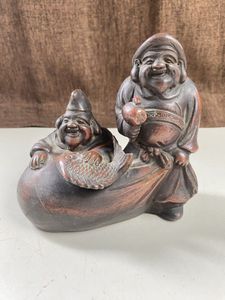恵比寿大黒 陶器の値段と価格推移は？｜4件の売買データから恵比寿大黒