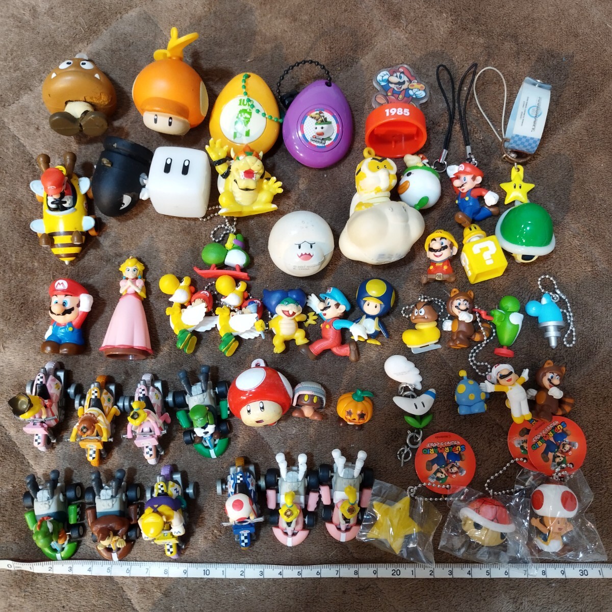 スーパーマリオ フィギュア ぬいぐるみ マスコット グッズ まとめ 大量